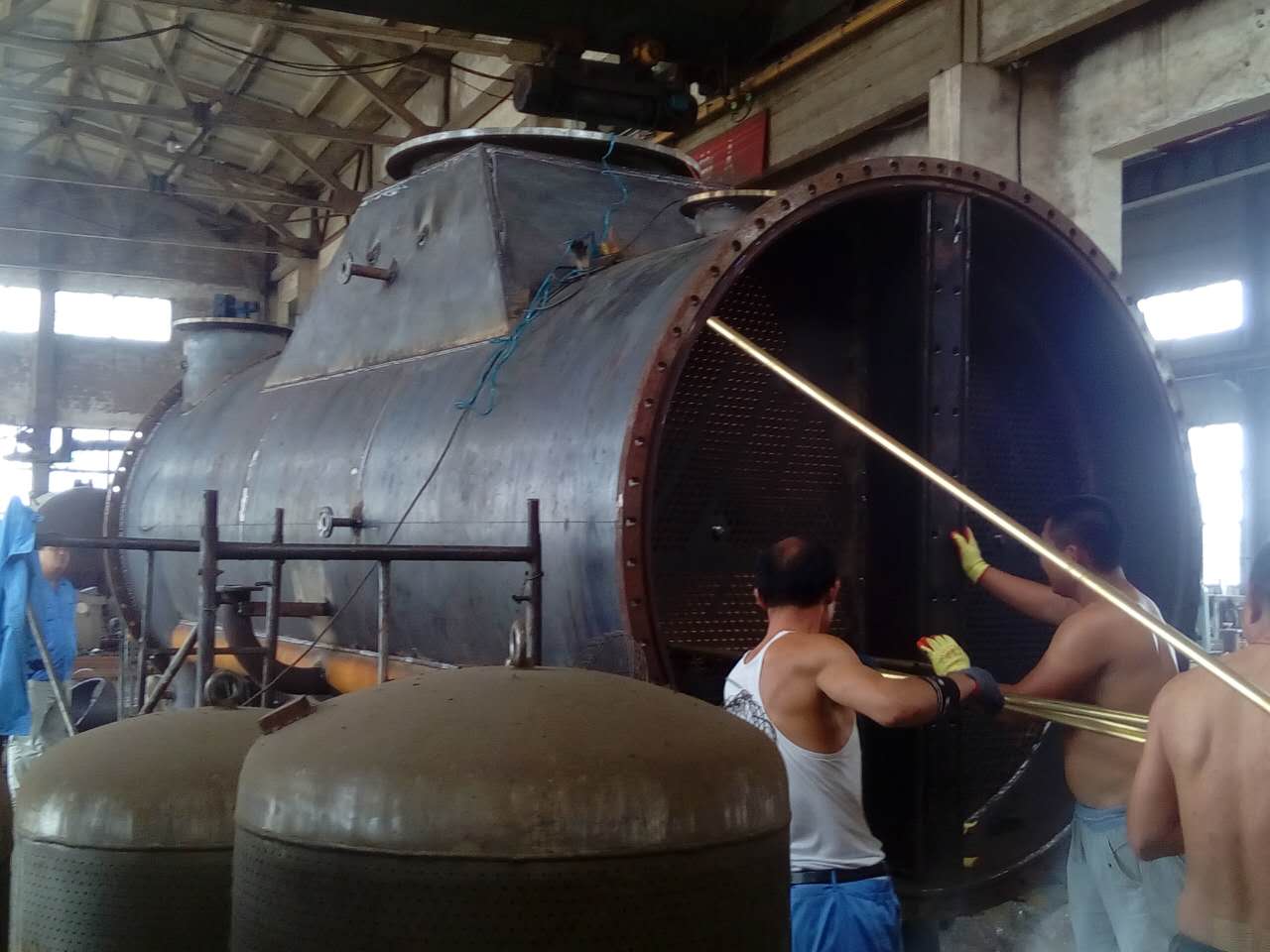 凝汽器廠(chǎng)家生產(chǎn)圖介紹